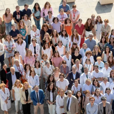 Miembros del Instituto de Nutrición y Salud. Imagen Manuel Castells.